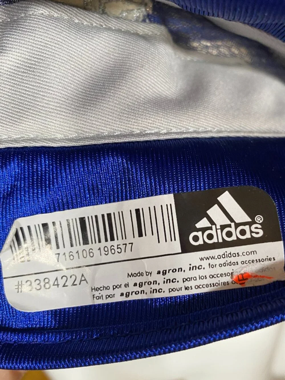ADIDAS T-MAC 2003 Limited Edition Mesh Bucket Hat Blue Fitted S/M Tracy McGrady